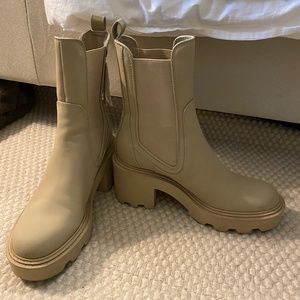 Tan Waterproof Zara Booties NWT